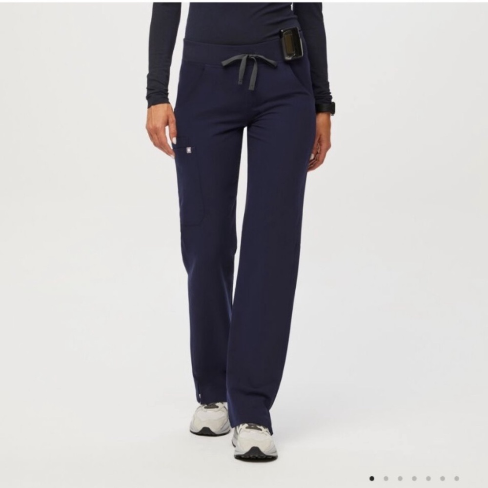 Figs Kade Cargo Navy Scrub Pant